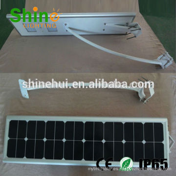 El precio de fábrica de la célula solar shenzhen 50w llevó todo en uno / iluminación de calle solar integrada